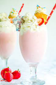 Strawberry ice Cream MilkShake